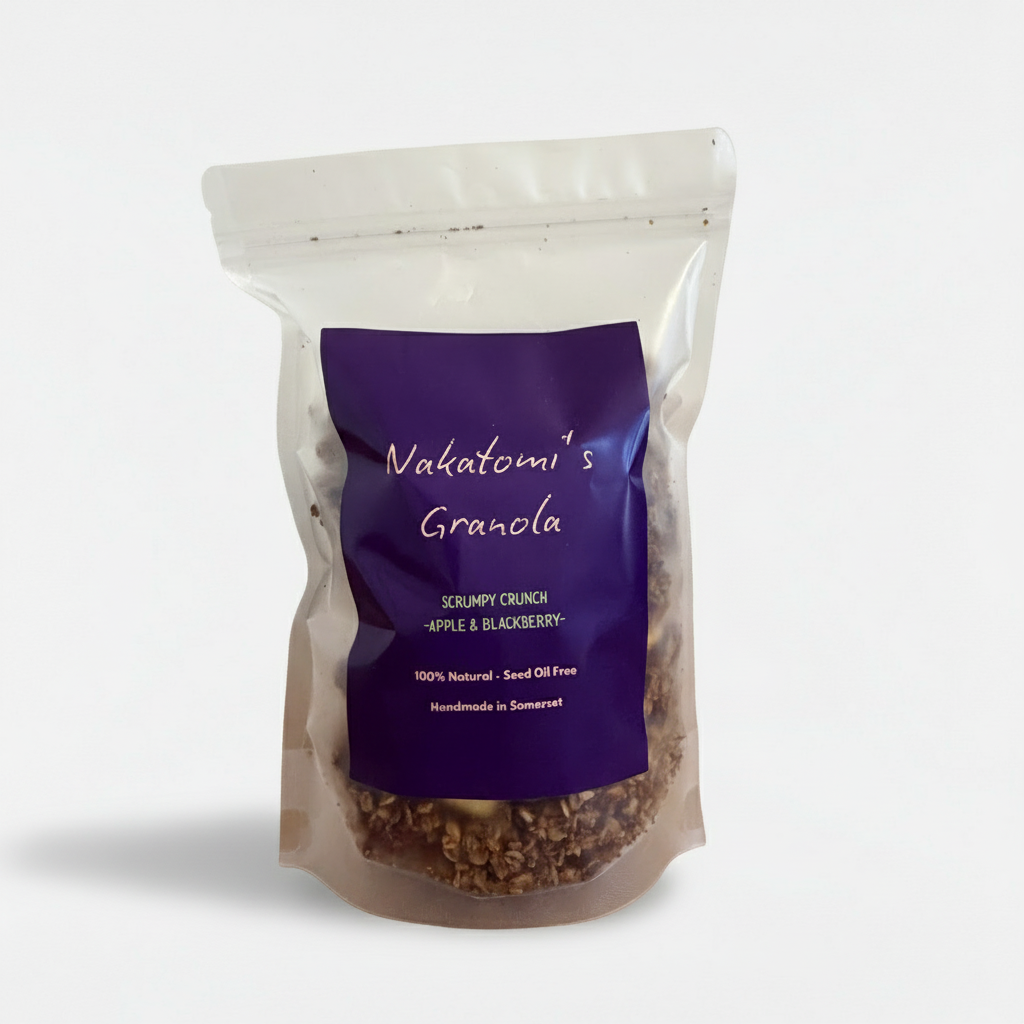 Scrumpy Crunch – Apple & Blackberry Granola